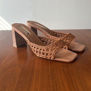 Billini Zia Sugar Brown Heeled Sandals